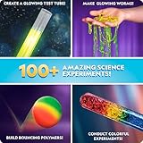 NATIONAL GEOGRAPHIC - Kit de química increíble: Megakit de química con más de 15 experimentos científicos, crea gusanos brillantes, un árbol de cristal, soluciones efervescentes y mucho más, gran regalo de STEM para niñas y niños