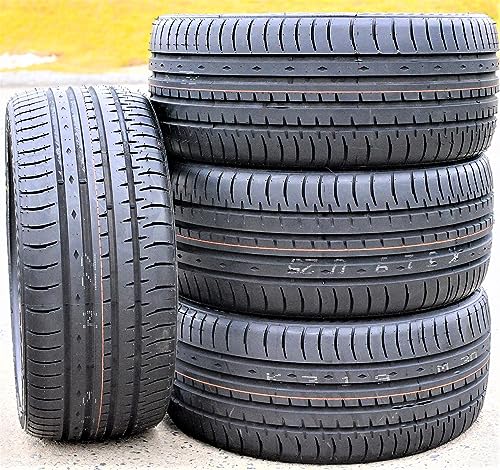 Juego de 4 neumáticos radiales de alto rendimiento para automóvil de pasajeros Accelera Phi para todas las estaciones, 205/55R16 205/55ZR16 205/55/16 205/55-16 94W Rango de carga XL de 4 capas BSW