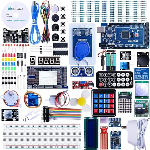 Proyecto Mega 2560 de Elegoo. El juego de arranque más completo con TUTORIAL para Arduino Mega2560 UNO Nano