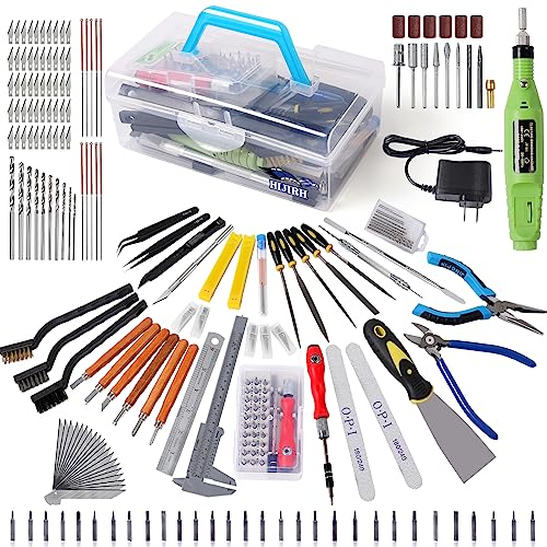 165 Pcs Pro Grade 3D Printing Tool Kit,3D Printer Tool Kits,Diverse 3D Printer Accessory & Electric Polishing Machine,Including Tool Box,for Remove/Trim and Finish 3D Print (Multi-Purpose)【HIJIRH】