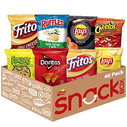 Frito Lay - Paquete variado, surtido para fiestas, 40 unidades (paquete de 1)